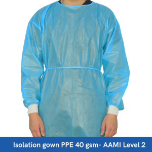 PhuTuong Isolation Gown PPE 40gsm